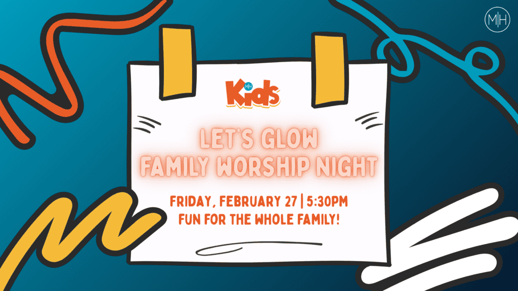 let's glow worship night