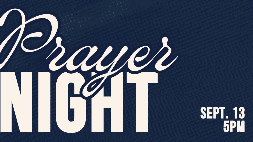 prayer night sept. 26